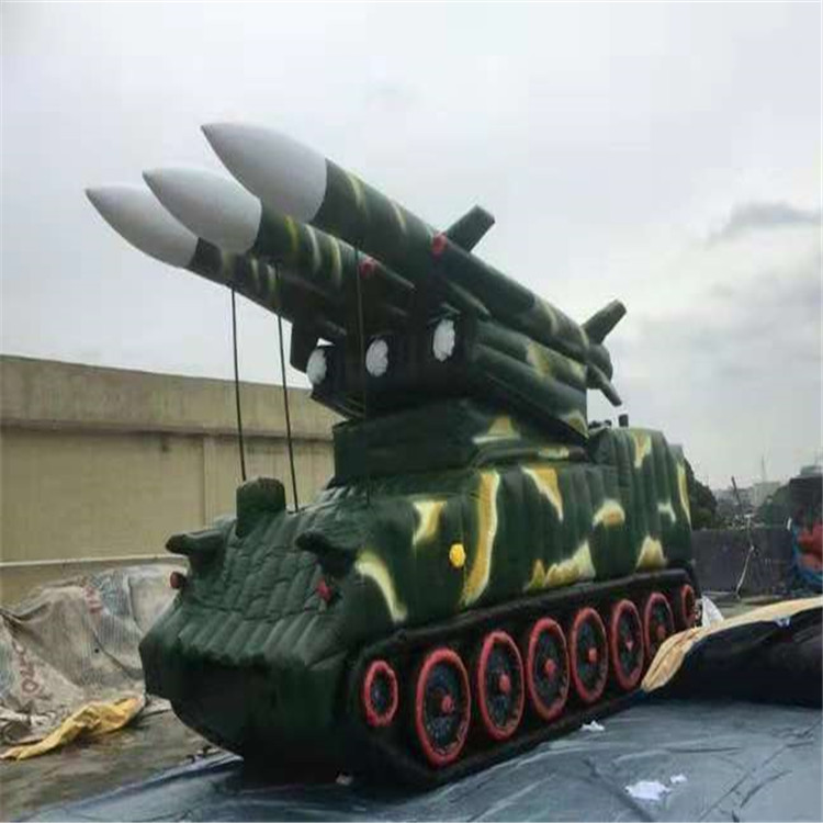 陆川新型充气导弹发射车